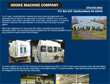 Tablet Screenshot of hookemachine.com